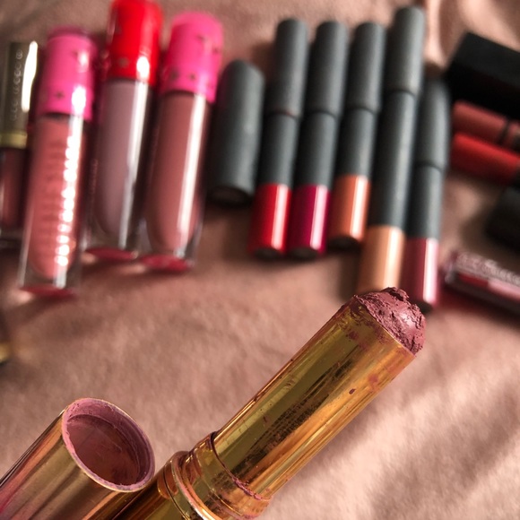 36 LIPSTICKS/LIQUID MOSTLY MATTE INCLUDING YSL, KYLIE, UD, TARTE - Worth +$700 - Picture 7 of 13